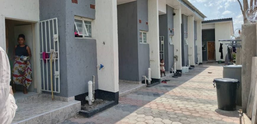 BLOCK OF SEMI DETACHED FLATS FOR SALE IN MTENDERE A SECTION